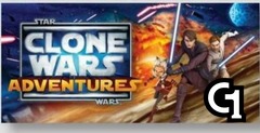 Clone Wars Adventures Starter Deck Box